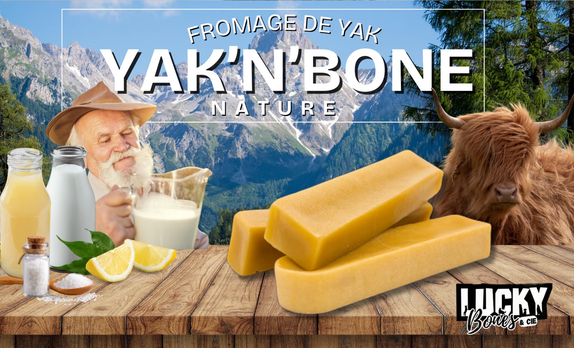 Yak N Bones - Multiple falvors to choose from